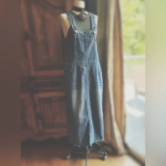 Dress Denim Overall - Picture 6 of 10
